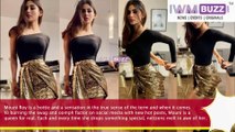 Mouni Roy sets internet on fire with latest golden shimmery outfit wants you to get attracted