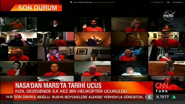 Son dakika... NASA'nın Mars'a gönderdiği helikopter başarılı bir uçuş gerçekleştirdi