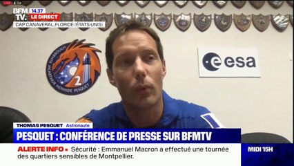 Thomas Pesquet dans les starting-blocks: "On a l'impression de revivre ce qu'on a déjà vécu"