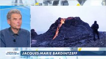 Le volcanologue Jacques-Marie Bardintzeff réagit à l'éruption du volcan Geldingadalur en Islande