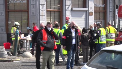 La ministre Verlinden à la rencontre des pompiers et des sinistrés