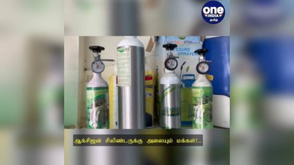 லக்னோவில் தலைவிரித்தாடும் கொரோனா.. ஆக்சிஜன் சிலிண்டருக்கு அலையும் மக்கள்!