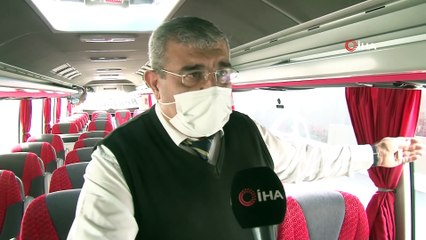 AŞTİ’de otobüs Gaziantep’e yalnızca 3 yolcu ile yola çıktı