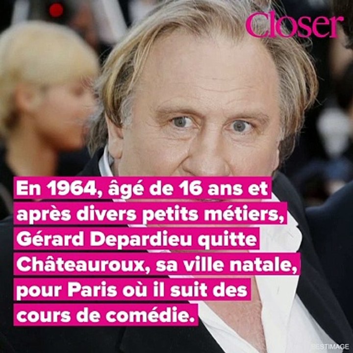 CLOSER La biographie de Gérard Depardieu