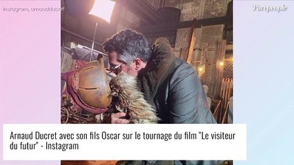 Arnaud Ducret en tournage avec son fils de 8 ans : photo pleine d'amour et "fierté absolue"