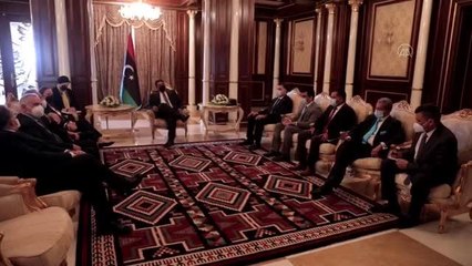 Libya'yı ziyaret eden İtalya İçişleri Bakanı Lamorgese düzensiz göç sorununu görüştü