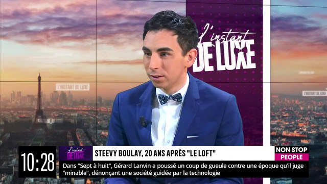 Steevy Boulay évoque la mort brutale de son père - Non Stop People