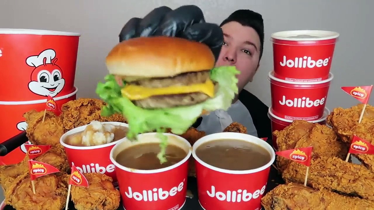 5,172 Calorie Jollibee Feast Mukbang by Nikocado Avocado
