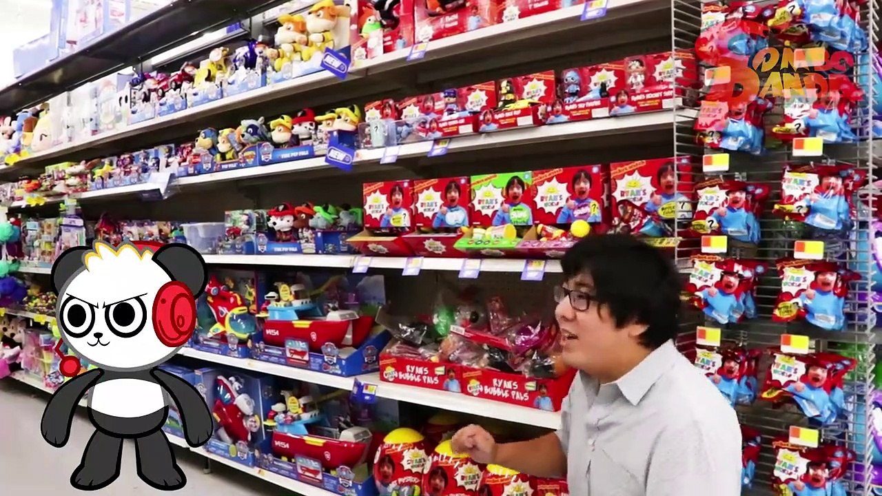 Combo Panda Toys Are Here ! Ryan'S World Toy Shopping At Walmart And Unboxing Surprise Toys