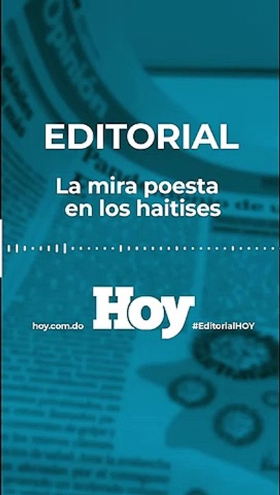 Editorial HOY: La mira puesta en Los Haitises