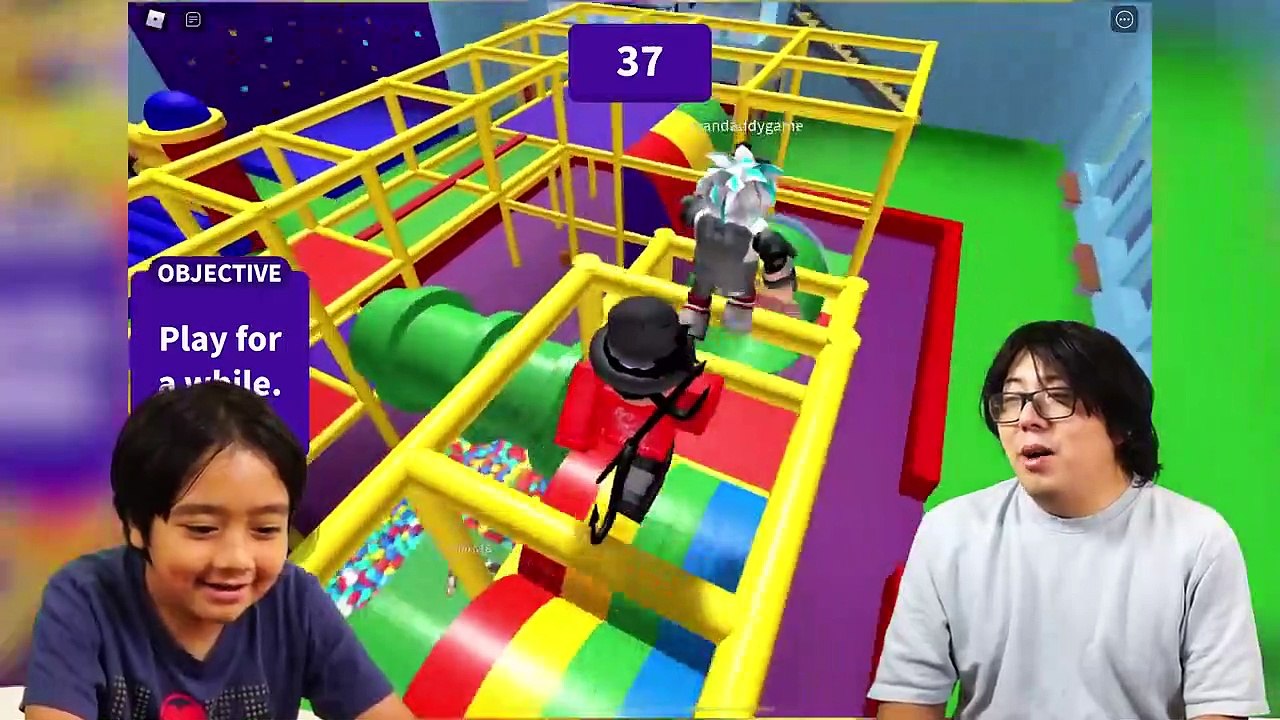 Ryan Escapes Patchy'S Playhouse In Roblox!! Let'S Play Ryan Vs Daddy!!