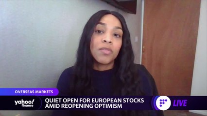 Quiet open for European stocks amid reopening optimism