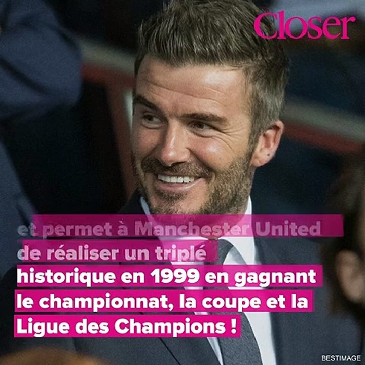 CLOSER La biographie de David Beckham