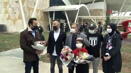 Lider Beşiktaş kafilesi Sivas’a geldi