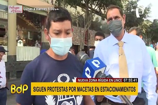 Lince: comerciantes reclaman por la inhabilitación de estacionamientos