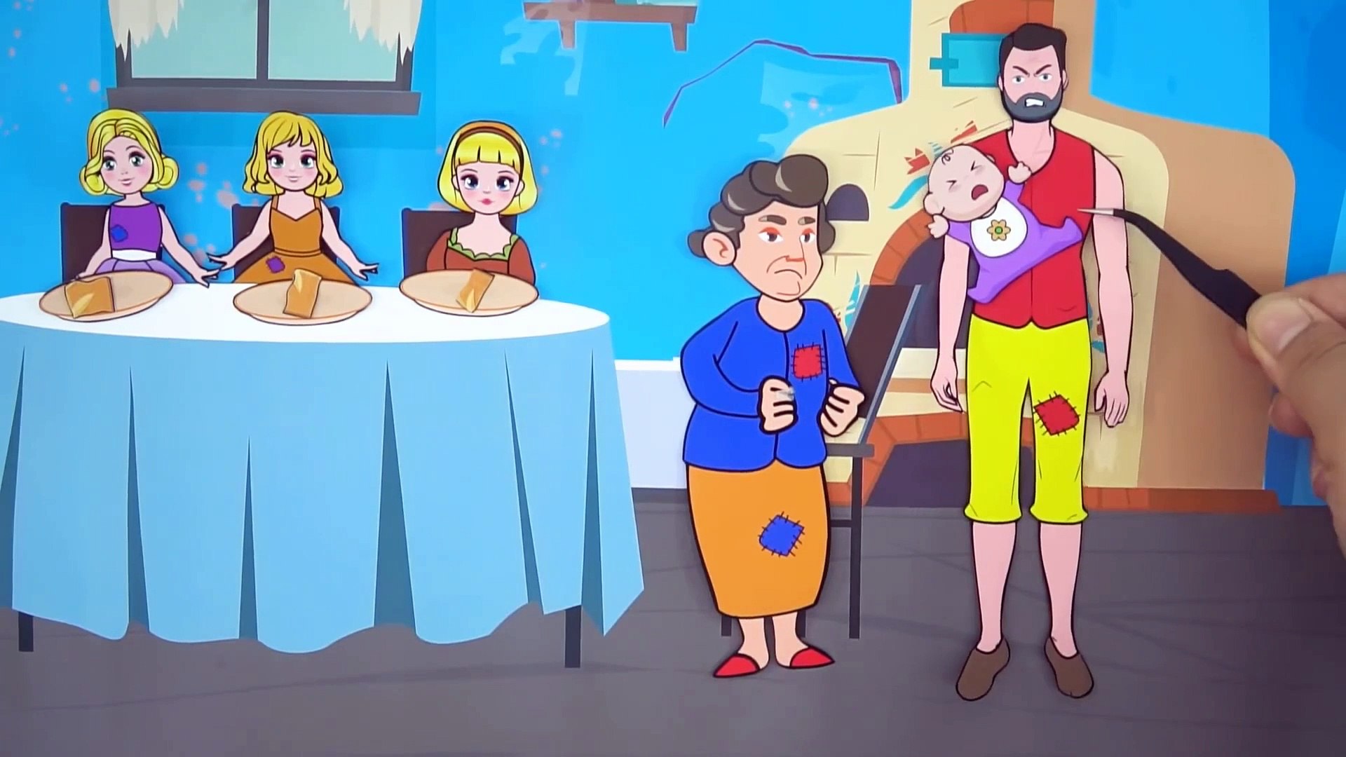 paper dolls dress up family