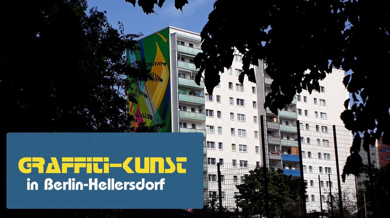 Irisblende: 'Graffitikunst in Berlin-Hellersdorf'