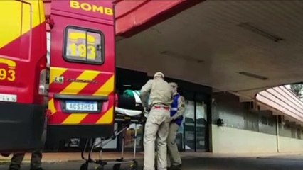 Idosa fica ferida ao sofrer queda na Linha Peroba, na BR-277