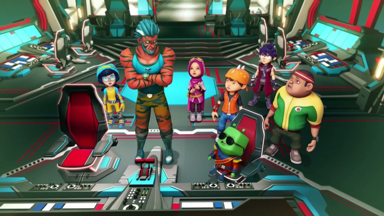 Boboiboy Galaxy S1 E12 - Panto The Invader | Funny Cartoons | Moonbug Kids - Superheroes