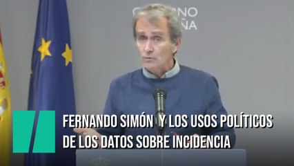 Fernando Simón  y los usos políticos de los datos sobre incidencia