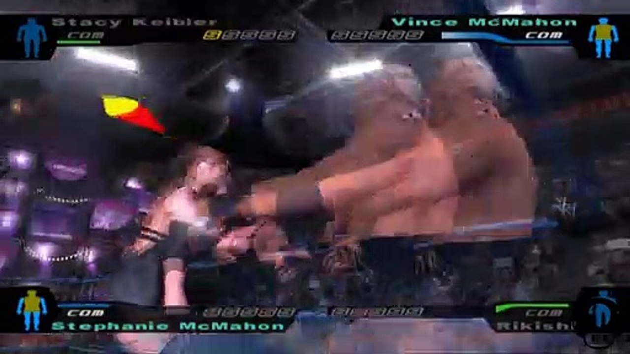 Here Comes the Pain Stacy Keibler(ovr 100), Stephanie McMahon vs Vince McMahon, Rikishi (3)