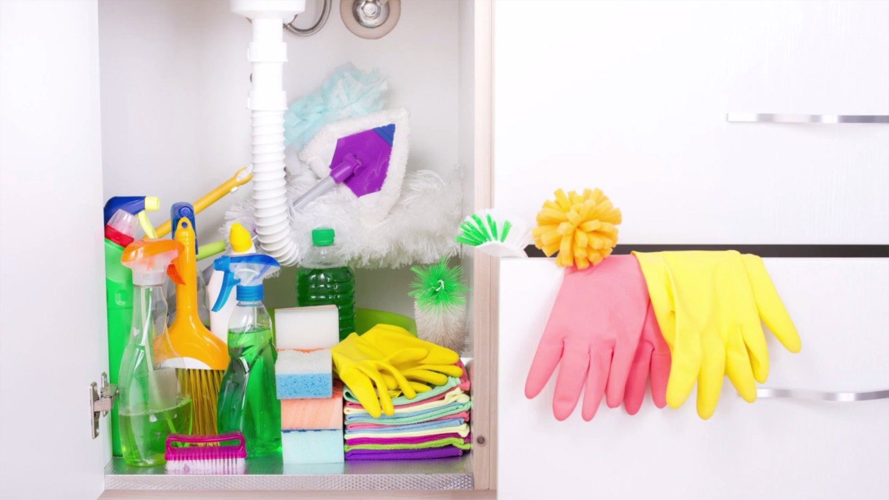 How to Finally Organize Your Under-Sink Space