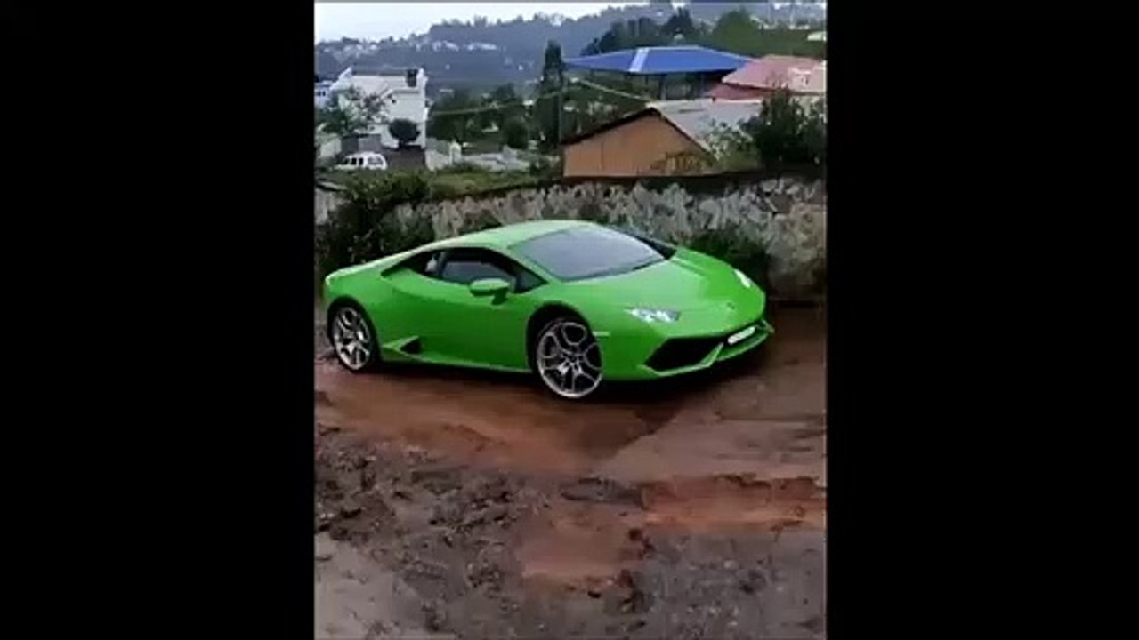 Etre riche et rouler en Lamborghini n'a pas que des avantages