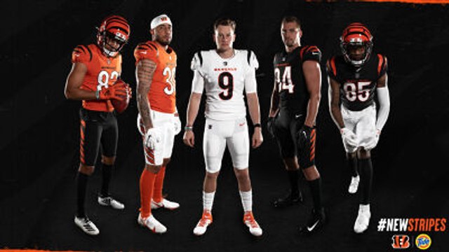 Cincinnati Bengals Unveil New Jerseys for First Time Since 2004