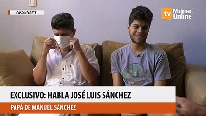 Exclusivo: Habla el  papá de Manuel