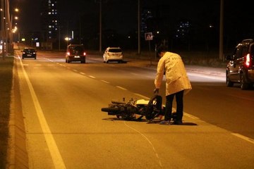 18 yaşındaki motosiklet sürücüsü kazada hayatını kaybetti