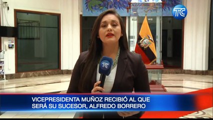 Vicepresidenta en funciones y el electo se reunieron este lunes