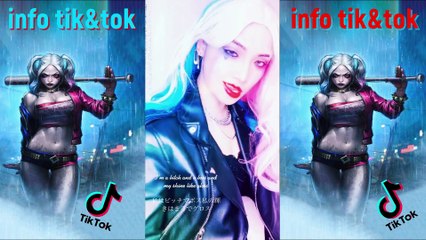 COMPILATION MAKEUP COSPLAY TIKTOK HARLEY QUINN