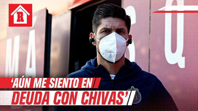 Oribe Peralta: 'Aún me siento en deuda con Chivas porque no he tenido la participación que me gustaría'