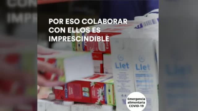 Los bancos de alimentos hacen un llamamiento urgente para ayudar a los más perjudicados por la pandemia