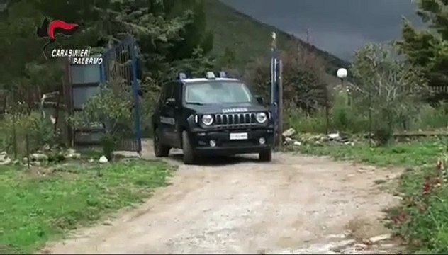 Misilmeri (PA) - Armi e munizioni nascoste in campagna arrestato 48enne (19.04.21)