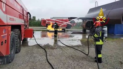 Bologna - Soccorso in aeroporto, corso abilitazione Vigili del Fuoco (19.04.21)