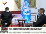 Presidente Nicolás Maduro recibe en el Palacio de Miraflores a representantes del Programa Mundial de Alimentos