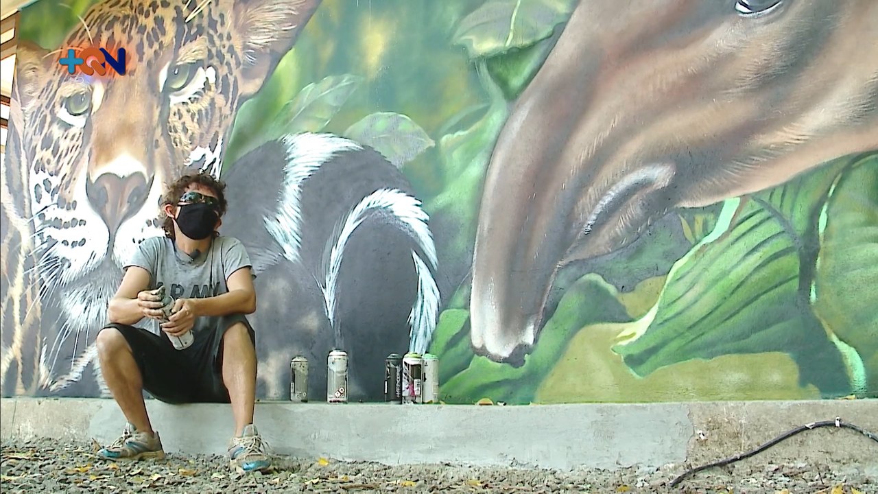 mqn-Grafitero moncheño asombra con murales en...