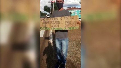 Polícia Militar auxilia cidadão cascavelense desempregado com 2 filhos a conseguir entrevista de emprego