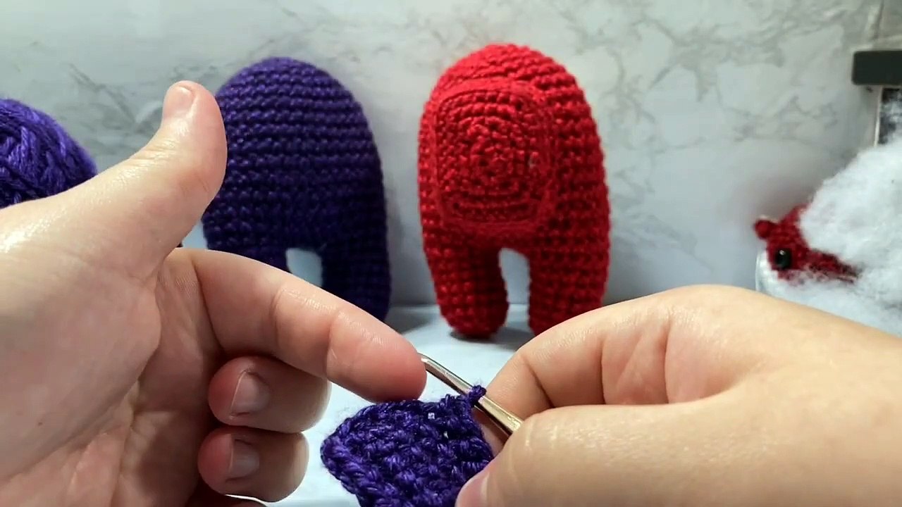 Among Us Crewmate | Crochet With Me | Videogame Amigurumi