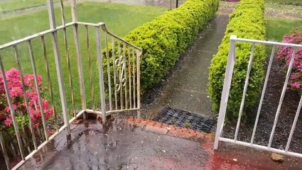 Hailstorm surprises coastal Virginia community
