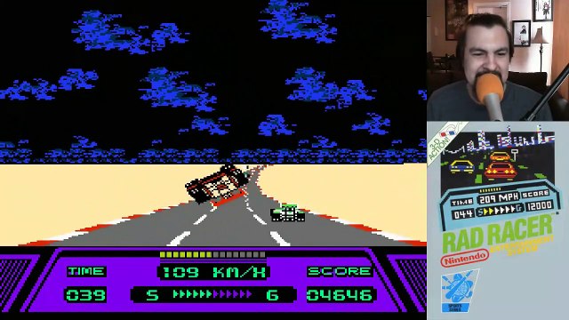 Old School - Rad Racer (NES)