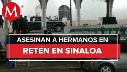 Descargar video: Tras cruzar retén en Tepuche, hombres armados asesinan a dos hermanos en Sinaloa