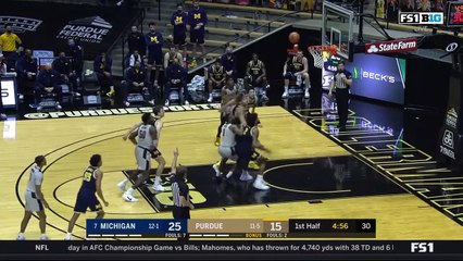 Michigan Vs Purdue Basketball Game Highlights 1 22 2021