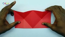 How To Make A Paper Heart Very Easy Way - Origami Heart Folding Instructions