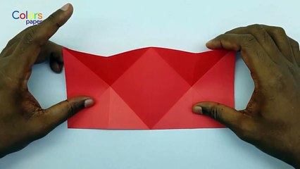 How To Make A Paper Heart Very Easy Way - Origami Heart Folding Instructions