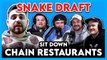 Sit-Down Chain Restaurant Draft (ft. Jeff D. Lowe): Is This The Horniest Whitesoxdave Has Ever Been?