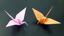 How To Make Origami Paper Crane | Easy Origami Instructions