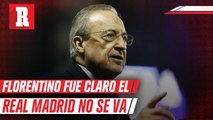 Florentino Pérez: 'Nadie nos va a sacar de la Champions League ni de La Liga'