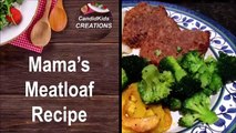 Easy Meatloaf Recipe Without Breadcrumbs (Homemade Meatloaf With Oatmeal Recipe)